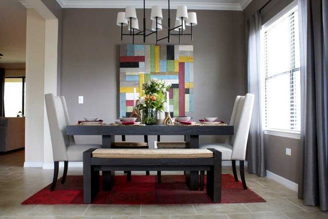 Taylor Ghost for Homes West Elm Home Stylist Taylor Ghost helps residential and commercial clients decorate spaces to convey personal style. Ghost helped the Cooper family of Jacksonville decorate their home, including the dining room (pictured).