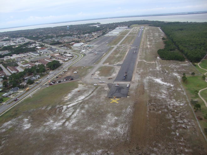 After more than a month of work, the Destin Airport runway has been completely resurfaced and is now open to air traffic.