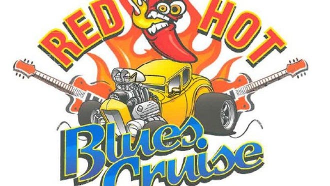 Logo for the “Red Hot Blues Cruise Event, a gathering of spicy food, music and cars is is set for 11 a.m. to 9 p.m. on Saturday, April 20, 2013, along Ocean Avenue just east of Seacrest Boulevard. Logo courtesy Boynton Beach community redevelopment agency
