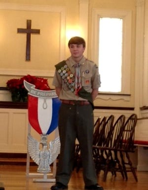 Chris Cole of Bolton, received the Eagle Scout Award, the highest level of achievement in the Boy Scouts of America.