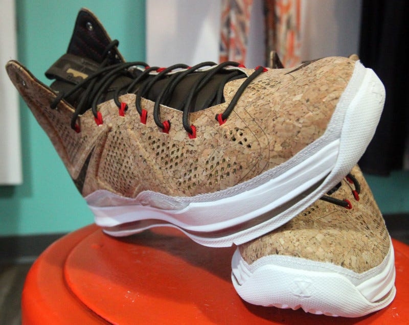 lebron james cork shoes