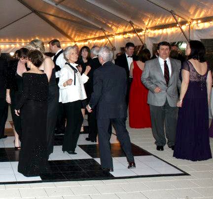 Attendees at the Feb. 23 Heart Ball at the N.C. History Center dance to the music of the Risse Band. The event, which included auctions, speakers and dinner, raised more than $65,000.
