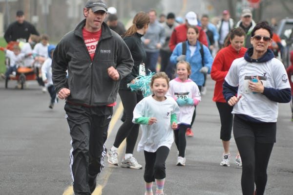 The one mile fun run is  a great opportunity for a family to run together. CONTRIBUTED PHOTO