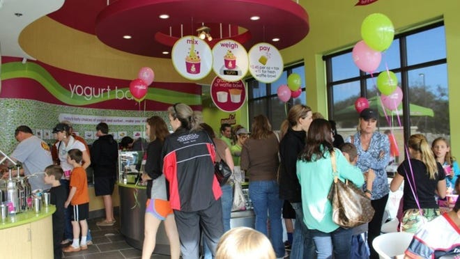 Menchie’s in Steiner Ranch, the only location in the Austin area for the international yogurt chain.