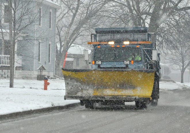 Tuesday’s winter storm brought four inches of snow to the area, but conditions were kept in check with snow plows and salt trucks.