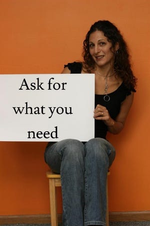 Ask for what you need