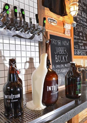 A bill in the Legislature would allow 64-ounce growlers, the national standard.