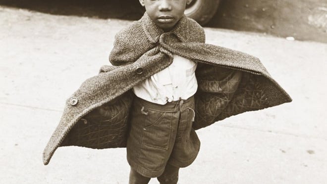 Jerome Liebling’s ‘Butterfly Boy, New York, 1949,’ gelatin silver print; The Jewish Museum, New York, will be part of the exhibition, 'The Radical Camera: New York’s Photo League, 1936-1951,' from March 14 to June 16 at the Norton Museum of Art. The portrait of the young boy was taken near Knickerbocker Village, a public-housing complex on the Lower East Side that had replaced substandard tenements.