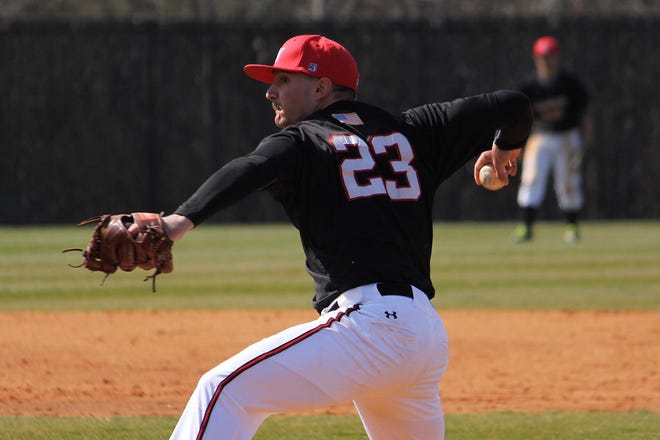 Gardner-Webb pitcher Jeff Howell earned his third save of the week in Sunday's win against Air Force. 1-0 and had three saves in a 4-0 week for GWU.