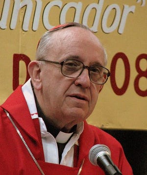 Jorge Mario Bergoglio, the new pope.