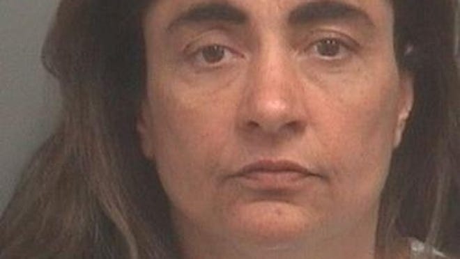 Gina Marie Messina, 45, was arrested by Palm Beach County Sheriff deputies Wednesday morning.