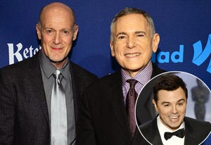 Neil Meron and Craig Zadan; Seth McFarlane | Photo Credits: Larry Busacca/Getty Images for GLAAD; ABC