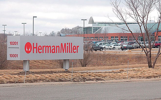 MIOSHA honored Herman Miller for its workplace safety and health record at its warehouse facility in Spring Lake recently.