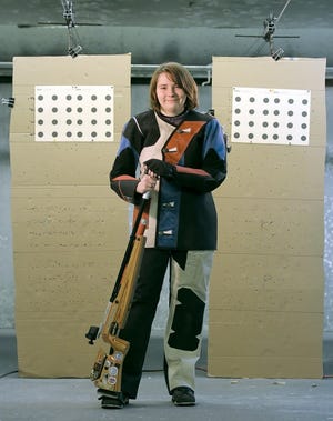 Libby Mostert, a senior at Portsmouth High School, is going to West Point to compete for the Army rifle team.