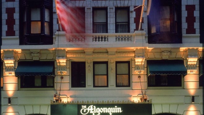 The Algonquin beckons at night. Photo courtesy of the Algonquin