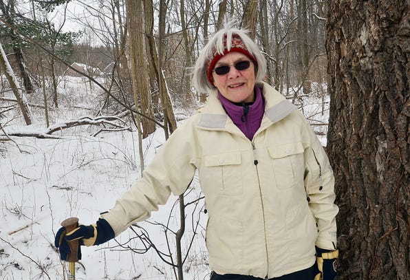Marge Elder has opposed her share of developers in Victor, giving a voice for nature.