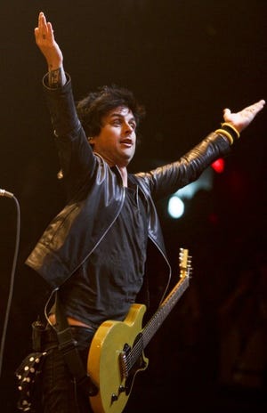 Green Day will perform Sunday night at Consol Energy Center in Pittsburgh.