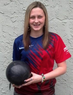 Natalie Worthington won a singles bowling title at the Bob Bucci Memorial Invitational in New Jersey.