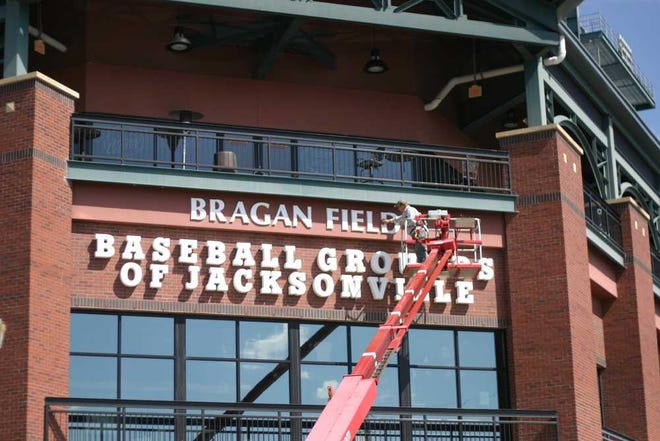 Jacksonville Suns Newly renamed Bragan Field will host the Suns' first game this season at 7:05 p.m. Thursday vs. the Jackson Generals.