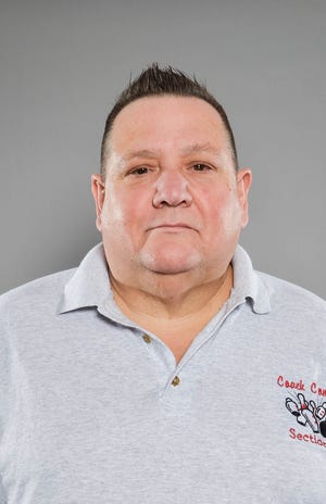 Bloomfield bowling coach Pat Conklin.