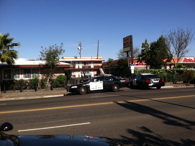 A standoff situation at the Capri Motel at 1140 N. Wilson Way in Stockton.