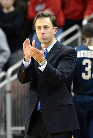 Richard Pitino, who coached Florida International to an 18-14 record in his one season there, has reportedly been hired to take over as Minnesota's new head coach. (Photo by The Associated Press)