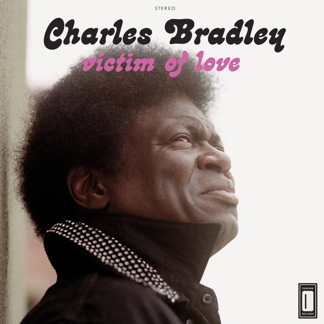 This CD cover image released by Daptone shows "Victim of Love," by Charles Bradley. (AP Photo/Daptone)