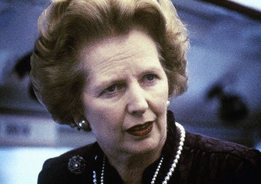A 1969 file photo of Margaret Thatcher