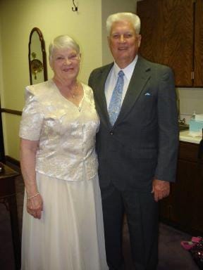 Philip and Pat Witherspoon of Kings Mountain celebrated their 50th wedding anniversary on Sunday, March 31, 2013. They were married in Rockingham at Philip’s parents home.