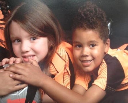 James Levi Caldwell, 7, of Cedarbrook Court, Stanley, and Chloe Jade Arwood, 6, of Westway Drive, Gastonia, died in the collapse of a hole at a construction site on Sunday. (Halifax Media Group)