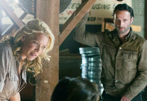 Laurie Holden and Andrew Lincoln | Photo Credits: Gene Page/AMC