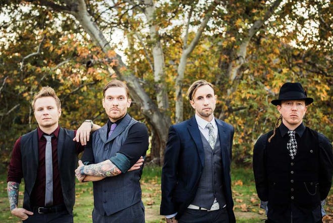 John Stephens and Jonathan Lipking Founded in Jacksonville, the band Shinedown consists of (from left) Zach Myers, Brent Smith, Eric Bass and Barry Kerch. Kerch still calls Jacksonville home.
