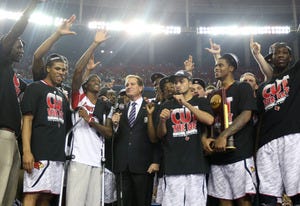 The Louisville Cardinals | Photo Credits: Andy Lyons/Getty Images