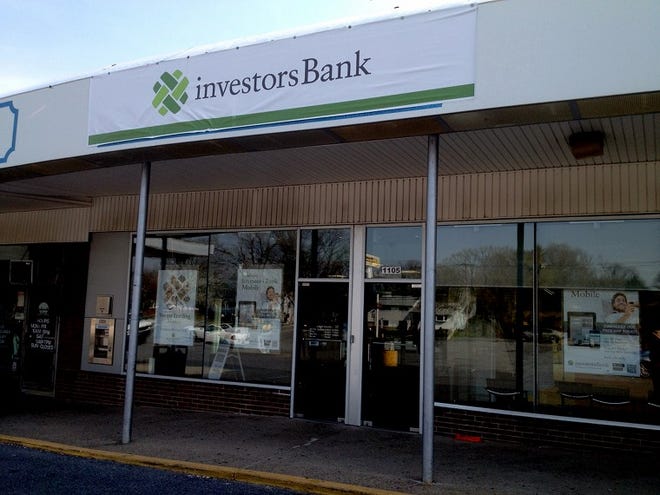 Investors Bank, with its branch here on Fairview Avenue in Delran, is acquiring Roma Bank. Investors plans on closing the Delran branch later this year as well as an office in Whiting. However, no layoffs are planned as the employees will be absorbed at other branches.