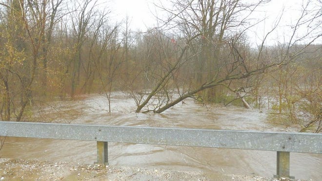 Floods ripped through many areas in Fulton County Thursday, including Big Creek