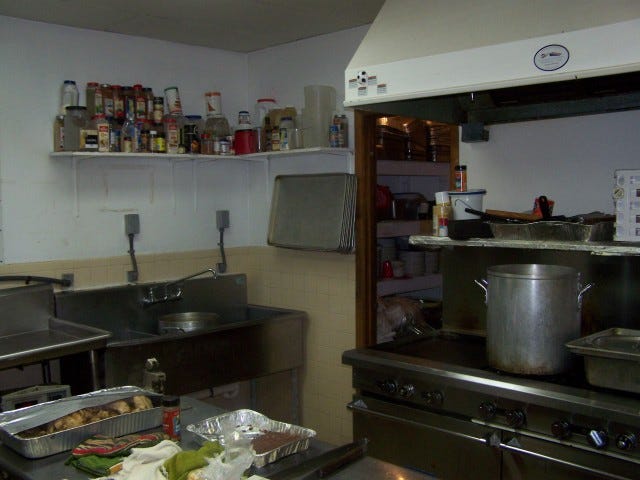 The kitchen inside the Fort Walton Beach Mission has not been renovated since the mission opened in 1985. Executive Director Brian Ekedahl hopes to use funds raised to replace appliances such as the walk-in freezer and dish sanitizer.