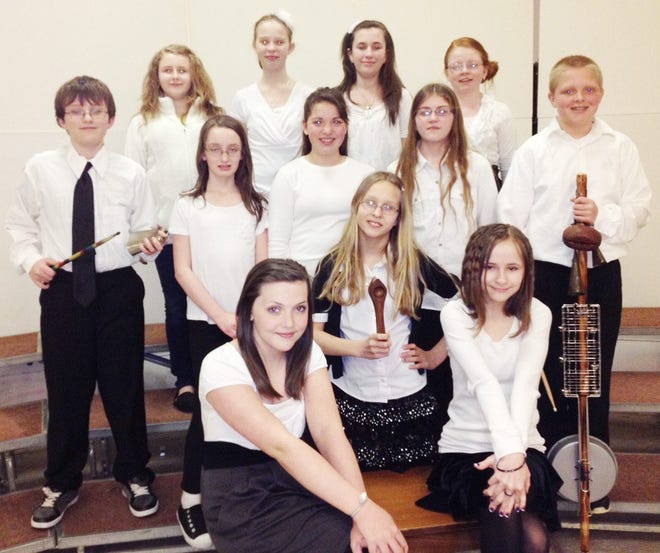 6 grade choir students at Legg Middle School