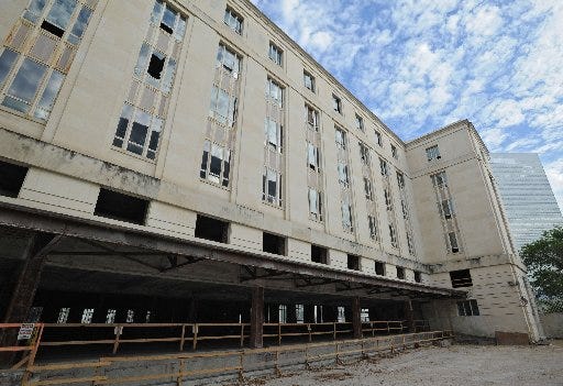 Renovations to the old federal courthouse in Jacksonville are scheduled to begin in about two months. The project to house the State Attorney's Office will be limited to the $25.8 million approved by the City Council last month.