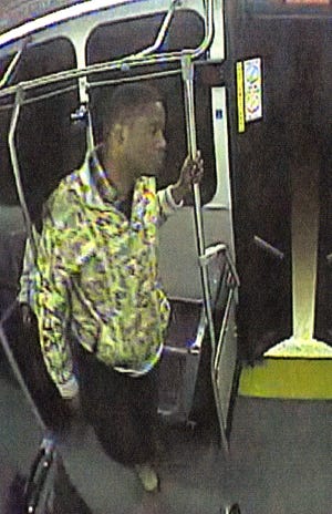 Police are asking for the public's help in identifying this suspect from a robbery Jan. 26 on the No. 13 South Adams Street CityLink bus.