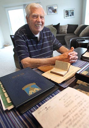 Robert E. Eilers shares some of his diaries he wrote while in the Army Air Force during World War II.