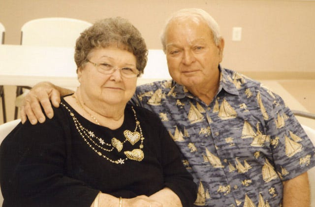 Mr. and Mrs. Woody Sutton Sr.