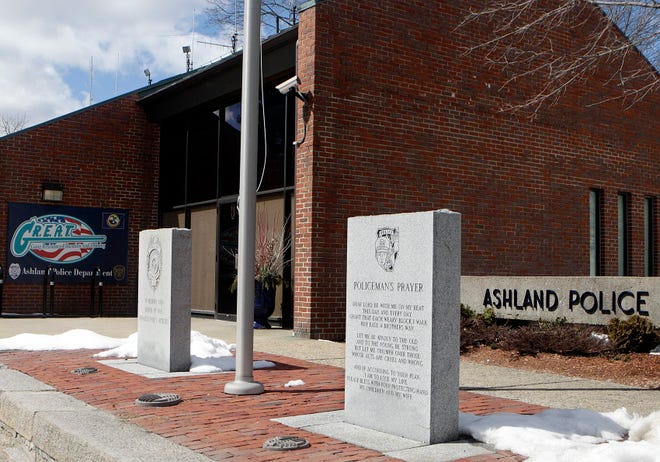Exterior of the Ashland Police Department
