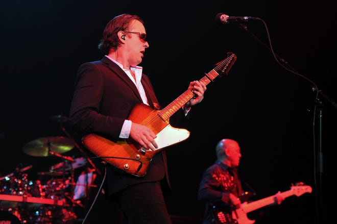 Joe Bonamassa performs during the Always on the Road Tour at the Seminole Hard Rock Hotel and Casinos' Hard Rock Live on December 13, 2012, in Hollywood, Florida.