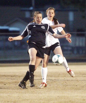 New Bern senior Brittany McLawhorn leads the girls’ soccer team with 12 goals. Six New Bern seniors will be honored on senior night prior to their game against J.H. Rose on Thursday.