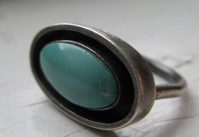 Dover will be getting its very own artists market on June 2 where jewelry like this turquoise ring will be for sale.