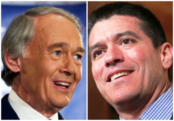 Democrat Ed Markey, left, of Malden and Republican Gabriel Gomez of Cohasset will face each other in the special Senate election on June 25.