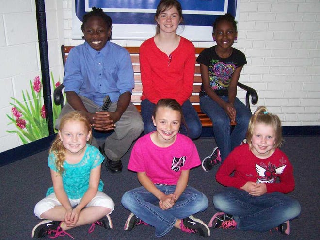 The following Hammond Hill Elementary School pupils were nominated by their teachers for the Joint Women's Clubs of Aiken's Celebration of Character program. The pupils were nominated for exhibiting outstanding character: Kendall Risher, Emma Caroline Carter, Latasha Holmes, Avery Arico, Olivia Kaemmerling and D'arrey Besong.