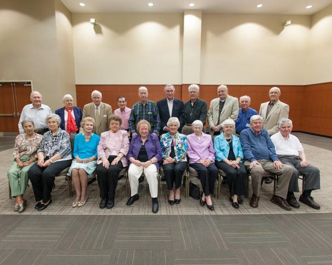The Class of 1948 Shelby High School held its 65th reunion April 12 at the LeGrand Center.