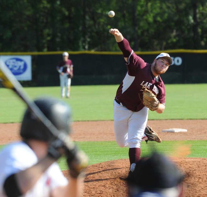 Lakeside starting pitcher Hunter Hubbard gave up four runs in six innings in Game 1 on Wednesday.