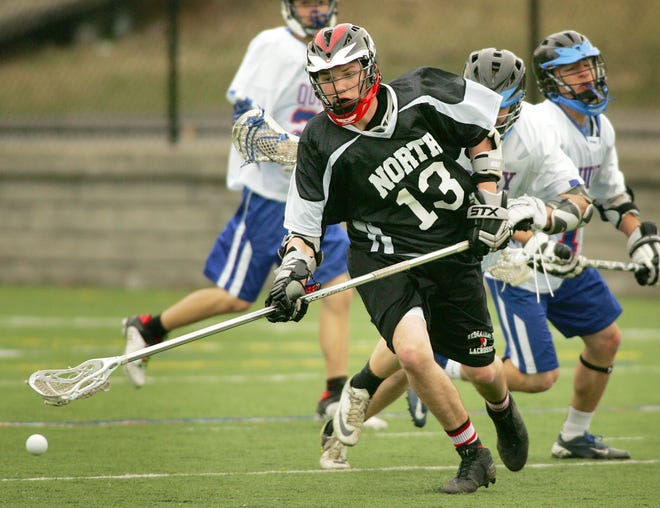 Mike Finn of the North Quincy lacrosse team.